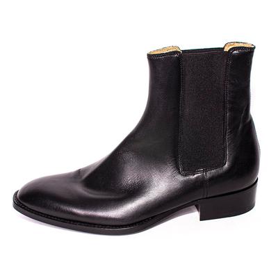 Sandro Size 41 Black Leather Boots