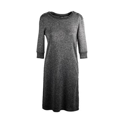 Chanel Size 34 Metallic Knit Dress