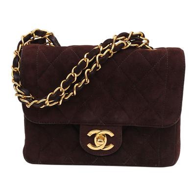 Chanel Suede Mini Handbag