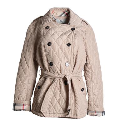Burberry Size XXL Check Quilted Coat