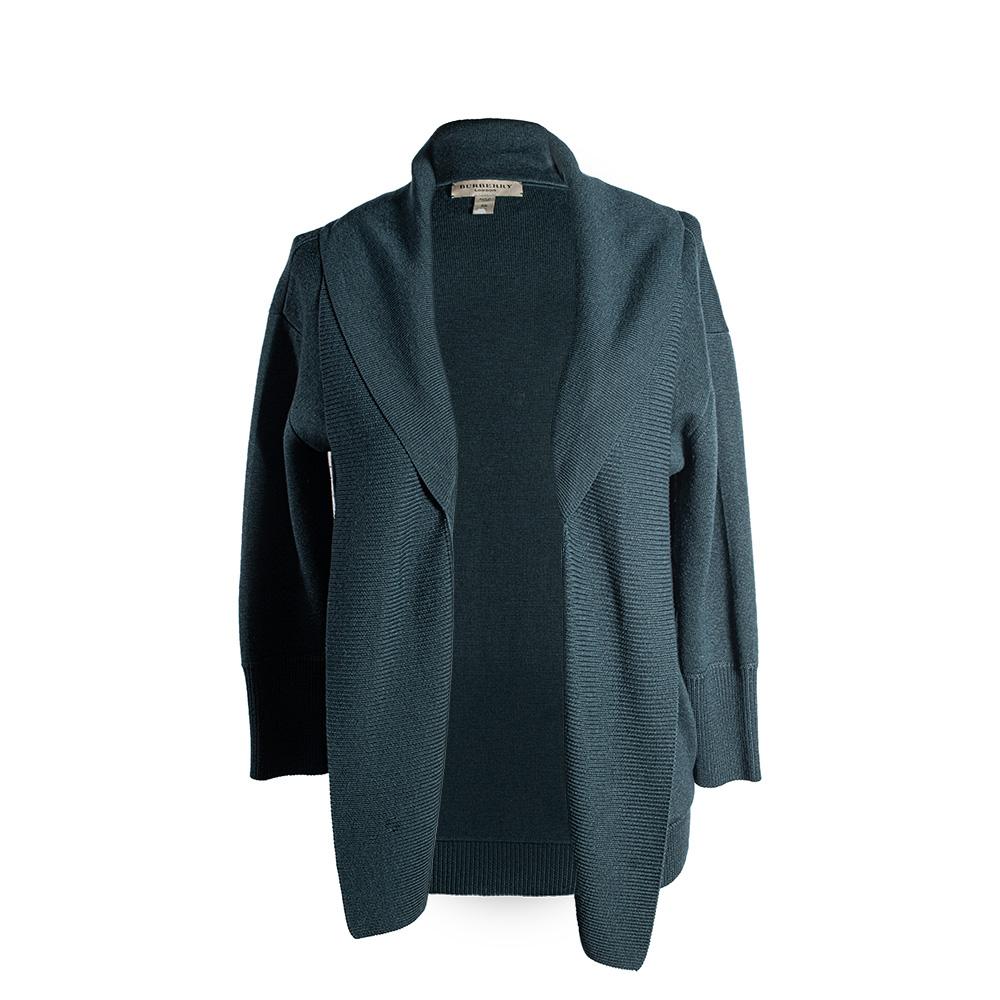  Burberry Size Xs Teal Sweater