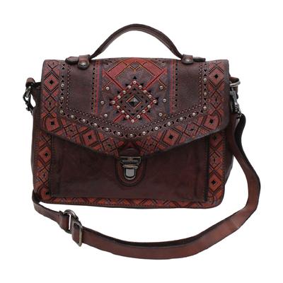Campomaggi Brown Leather Crossbody