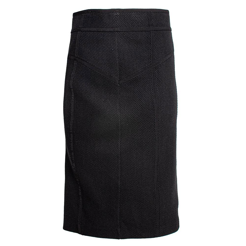  Burberry Size 10 Black Skirt