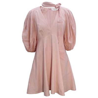 Zimmermann Size Small Pink Short Dress