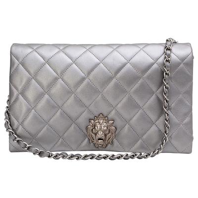 Chanel Silver Shoulder Bag