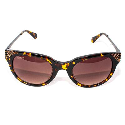 Balmain Brown Cat Eye Sunglasses