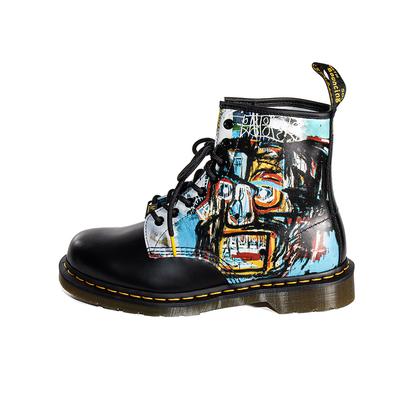 Dr. Martens Size 10 Multicolor Jean Michael Basquiat Abstract Boots