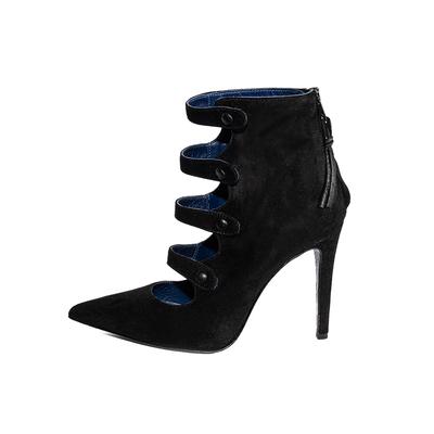 Valentina Rangoni Size 6.5 Black High Heeled Boots