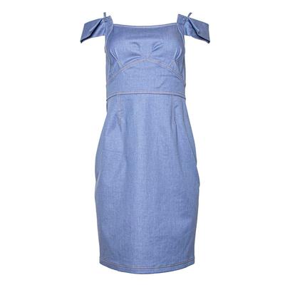 Zac Posen Size 8 Blue Dress