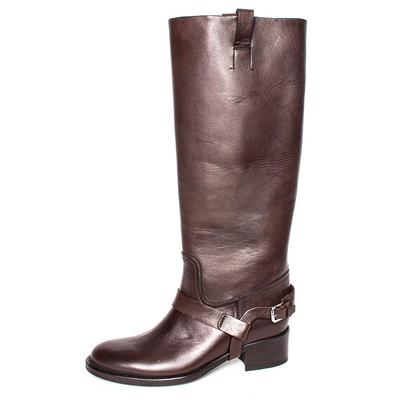 Ralph Lauren Size 8 Brown Leather Riding Boots