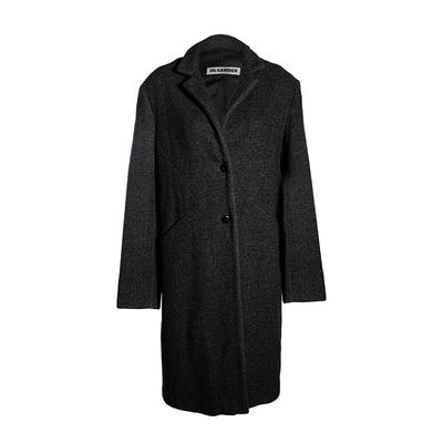 Jil Sander Size 38 Long Grey Coat