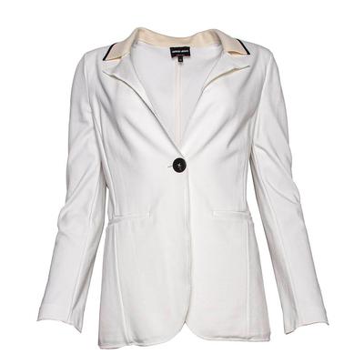 Giorgio Armani Size 42 White Jacket