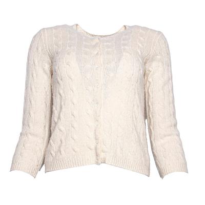 Ralph Lauren Size Medium Off White Cashmere Sweater