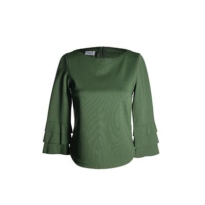  A-K-R-I-S- Size 2 Green Top