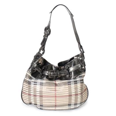 Burberry House Check Sliced Beaton Tote