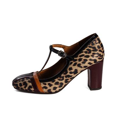 Chie Mihara Size 36 Leopard Print Heels