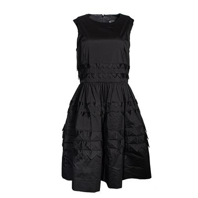 Oscar de la Renta Size 10 Black Dress