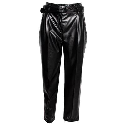A-K-R-I-S- Size 4 Black Faux Leather Pants