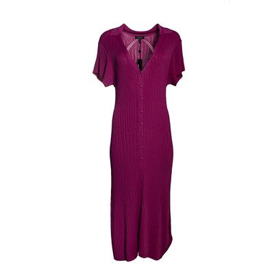 Rag & Bone Size Large Purple Knit Dress