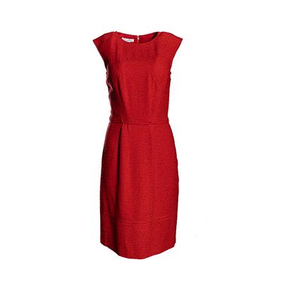 Oscar De La Renta Size 8 Red Short Dress