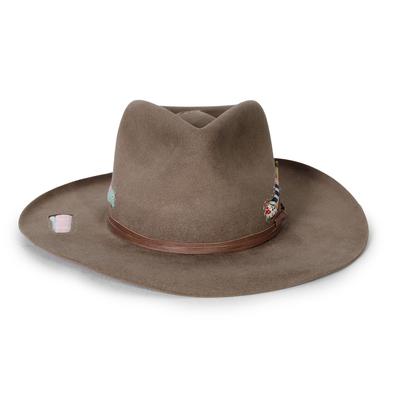 Nick Fouquet Size 7 Patchwork Hat