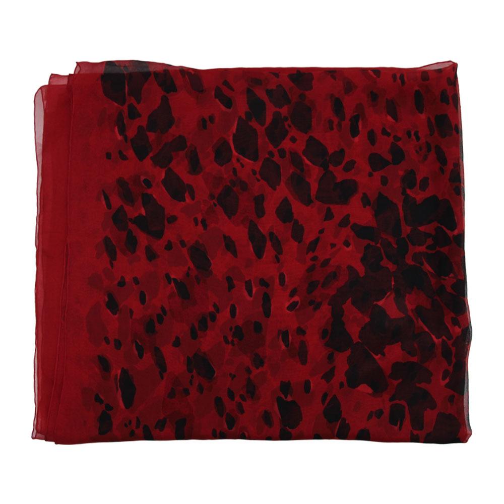  Burberry Red Scarf