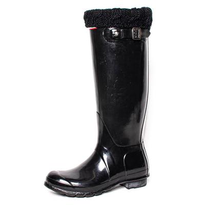Hunter Size 7 Black Rubber Boots