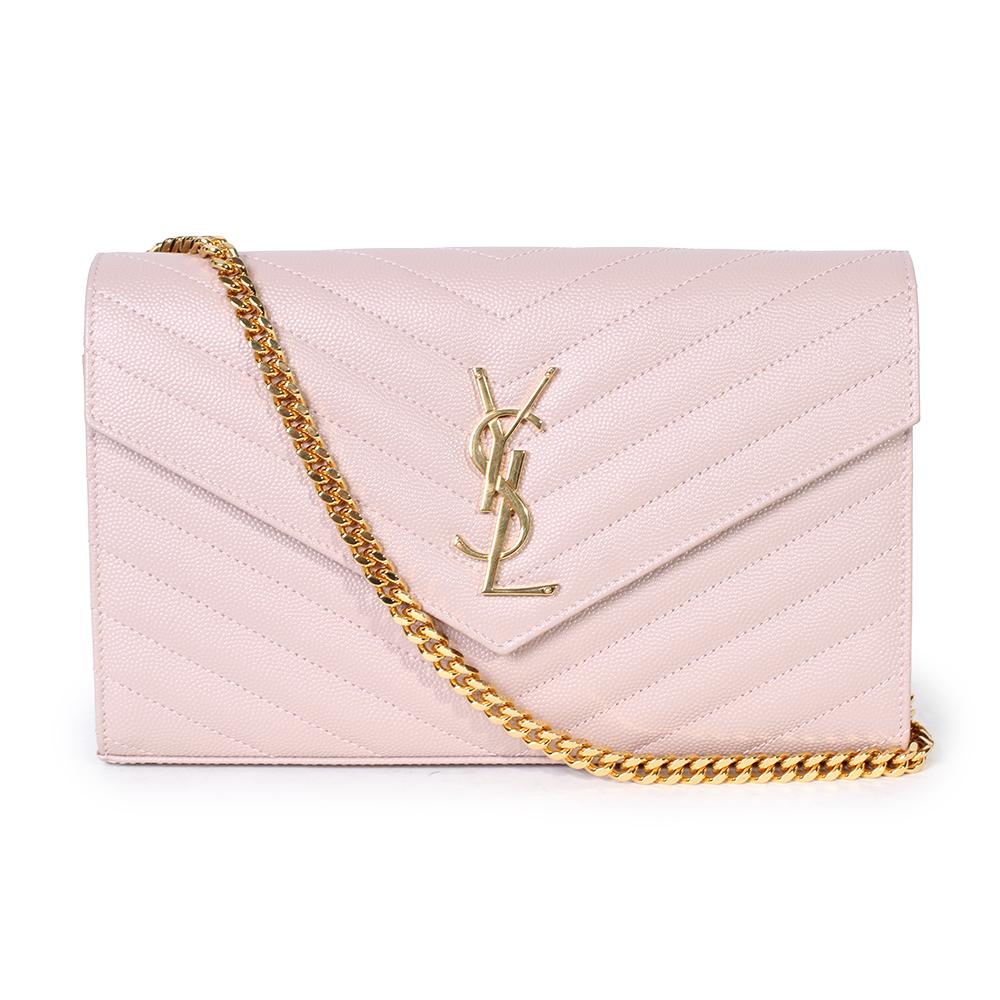 YSL Wallet on Chain  Ysl wallet on chain, Ysl wallet, Saint laurent  handbags