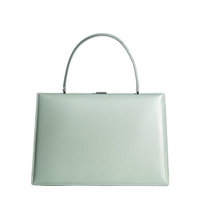 Celine Blue Clasp Top Handbag