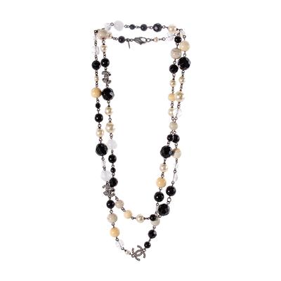 Chanel Multi Bead Crystal Belt Necklace