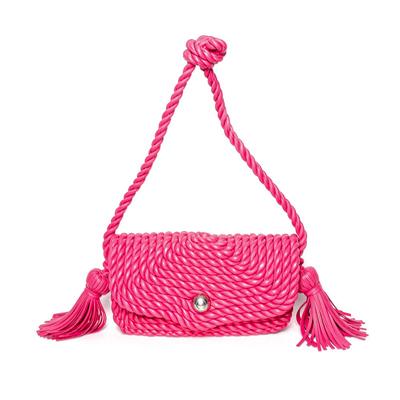 Bottega Veneta Pink Torchon Classic Handbag