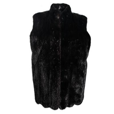 Size Medium Brown Mink Fur Vest