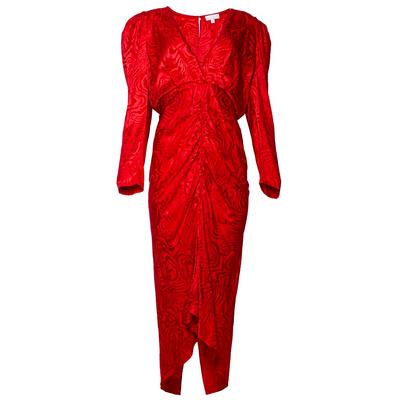 Ronny Kobo Size Large Red Maxi Dress