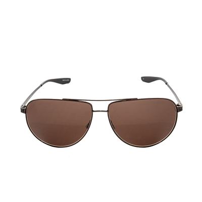 Barton Perreira Metal Frame Brown Sunglasses