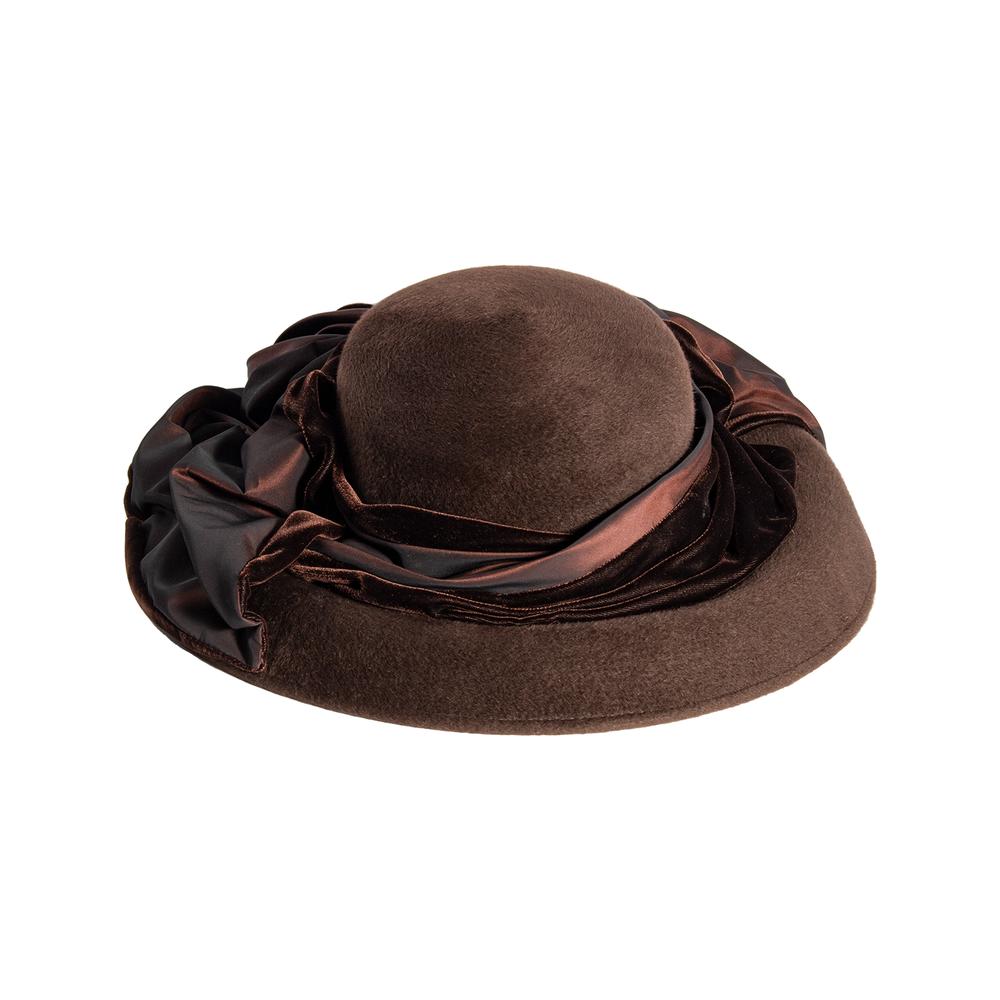  Neiman Marcus Size Medium Brown Hat