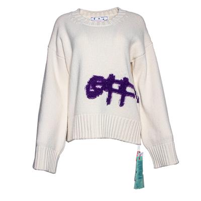 Off White Size Large White Sweater