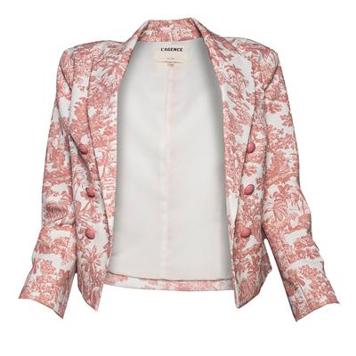 L'Agence Size 6 Pink Jacket