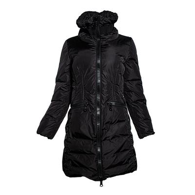 Moncler Size Small Black Long Puffer Coat