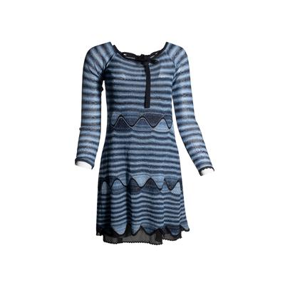 Chanel Size Small Blue Short Dress