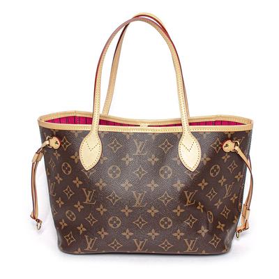 Louis Vuitton Brown Neverfull PM Handbag