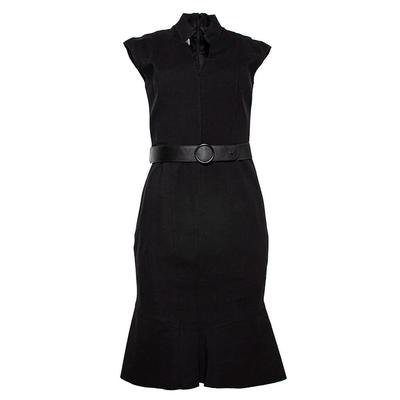 Akris Size 6 Black Dress