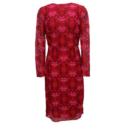 Dolce & Gabbana Size 44 Floral Short Dress