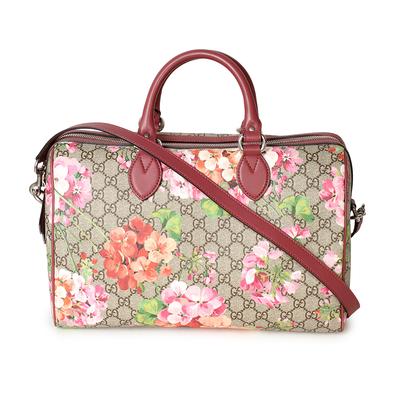 Gucci Supreme Blooms Boston Bag 