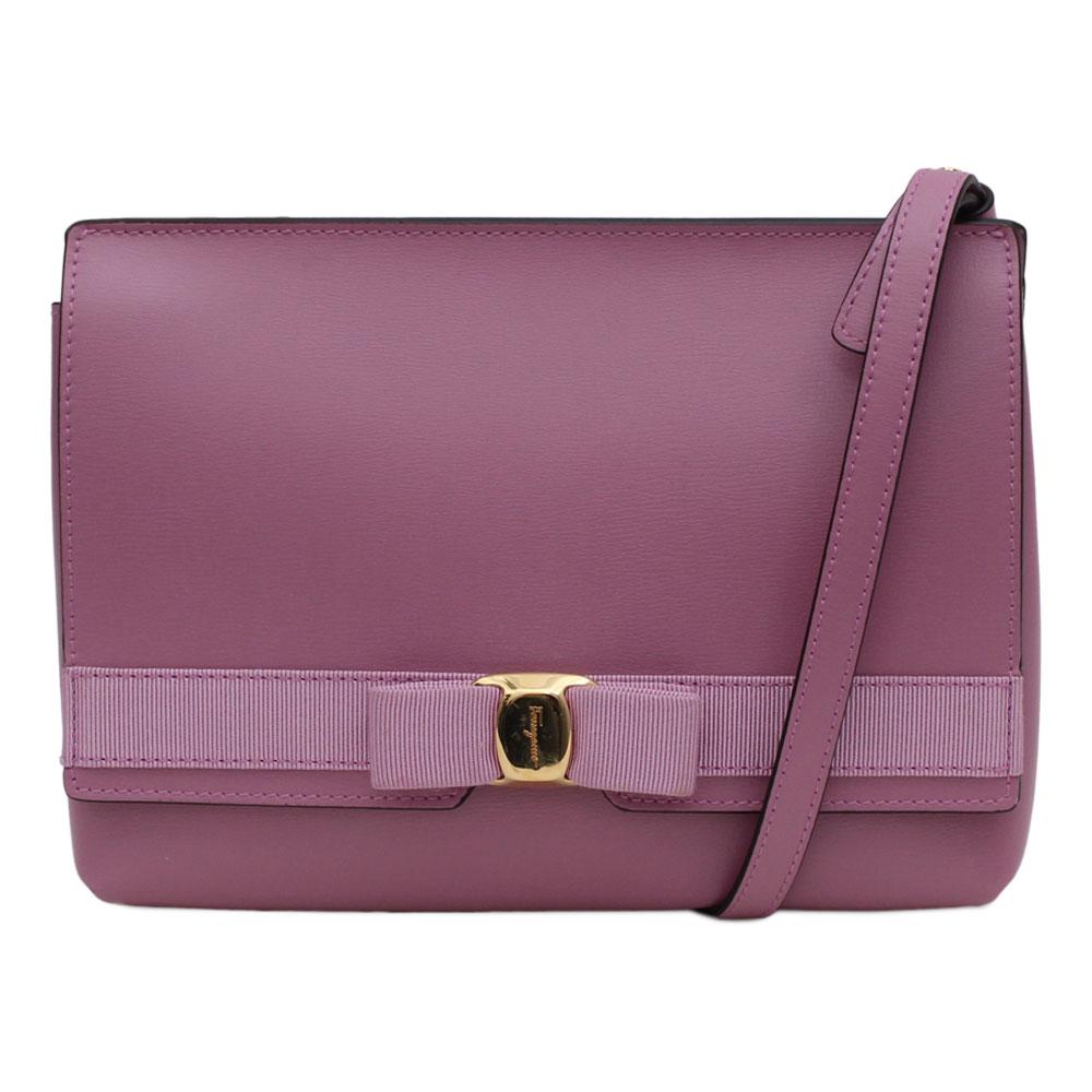  Salvatore Ferragamo Purple Handbag