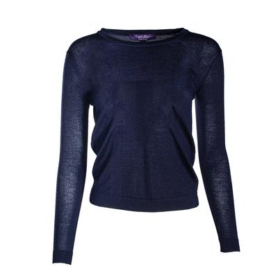 New Ralph Lauren Purple Label Size XS Navy Sweater