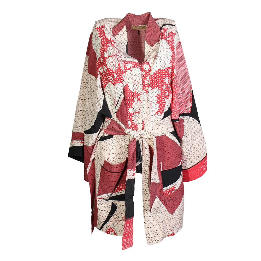  Emilio Pucci One Size Abstract Kimono