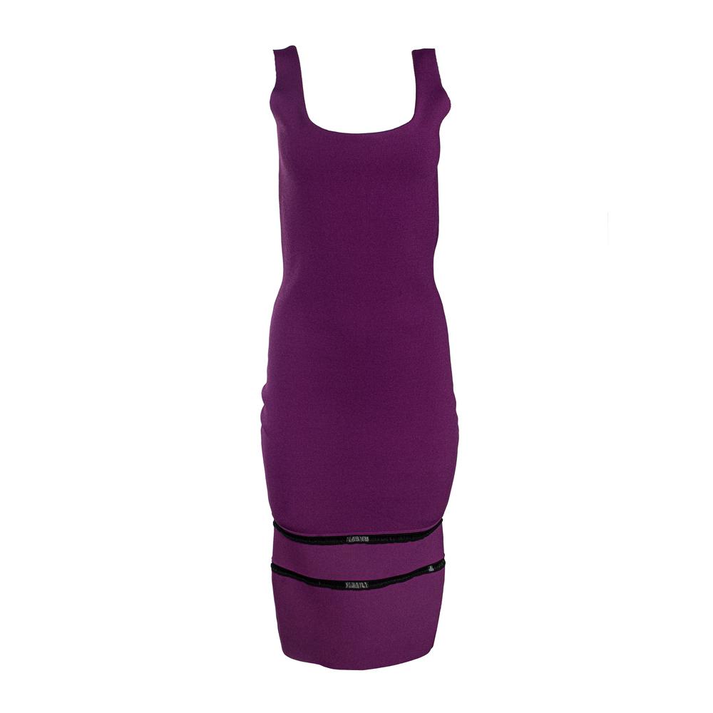  New Victoria Beckham Size 6 Purple Dress