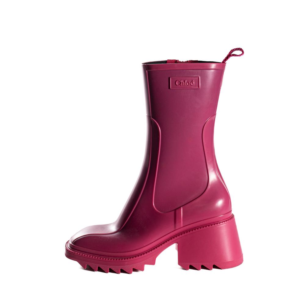  Chloe Size 37 Pink Boots