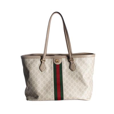 Gucci Tan Ophidia Tote Bag