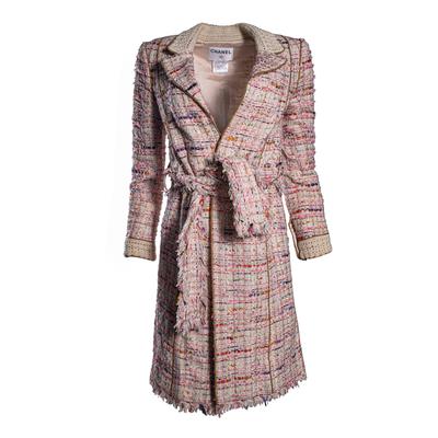 Chanel Size 38 2004 Collection Pink Coat